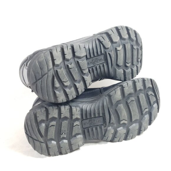 Interceptor Mens Size 7.5 Tactical Boots Black Leather - Picture 8 of 9